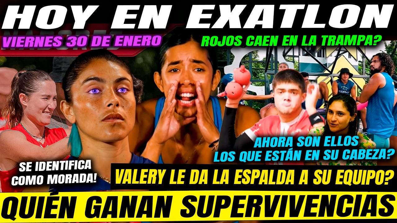 AVANCES HOY VIERNES 30 DE ENERO 🔥 VALERY LE HACE EL FEO A LOS AZULES Y QUIENES GANAN PERMANENCIAS?