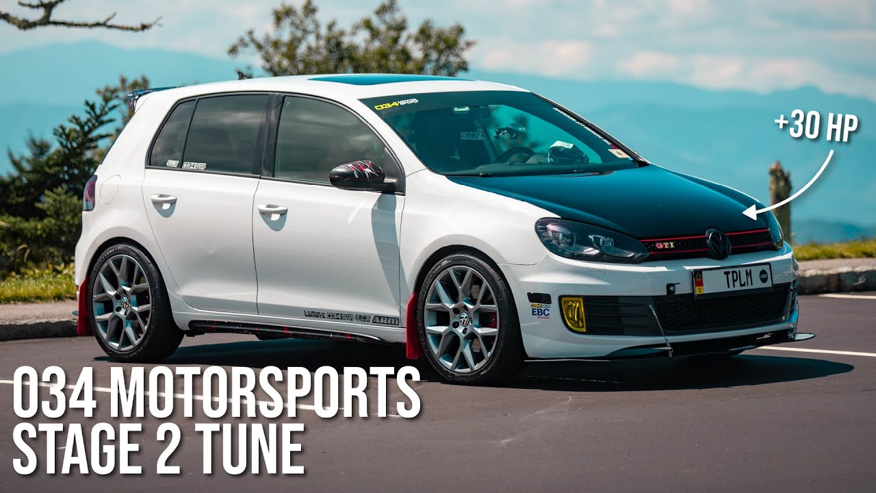 STAGE 2! | Tuning My MK6 GTI To Give It 30 MORE Horsepower With 034 Motorsports Stage 2 Tune