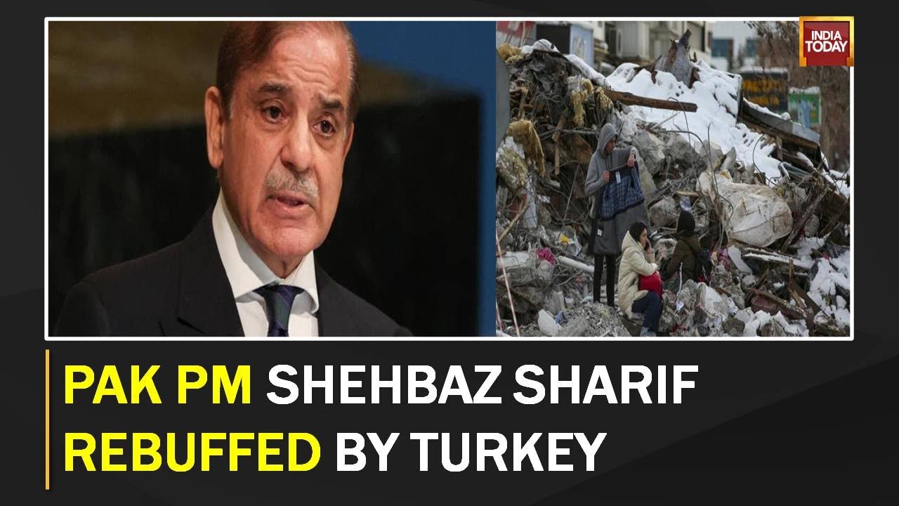 Turkey Asks Pak PM Shehbaz Sharid Not To Visit Country; Pak PM Wanted To Visit Turkey Amid Calamity
