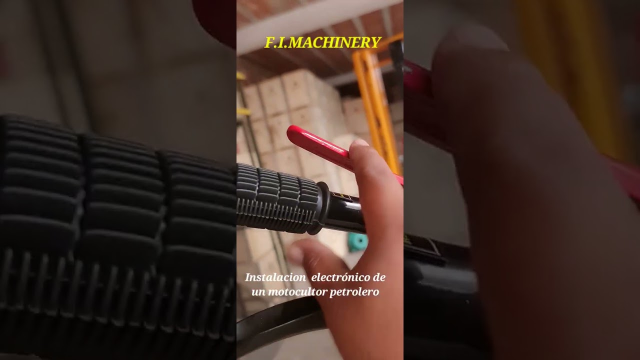 INSTALACIÓN DEL SISTEMA ELECTRICO DE UN MOTOCULTOR PETROLERO DE 13HP.