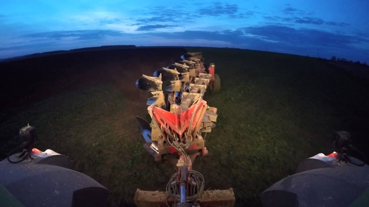 [GoPro] Labour d'hiver #1 Fendt 939 S4 et charrue 9 corps Goizin