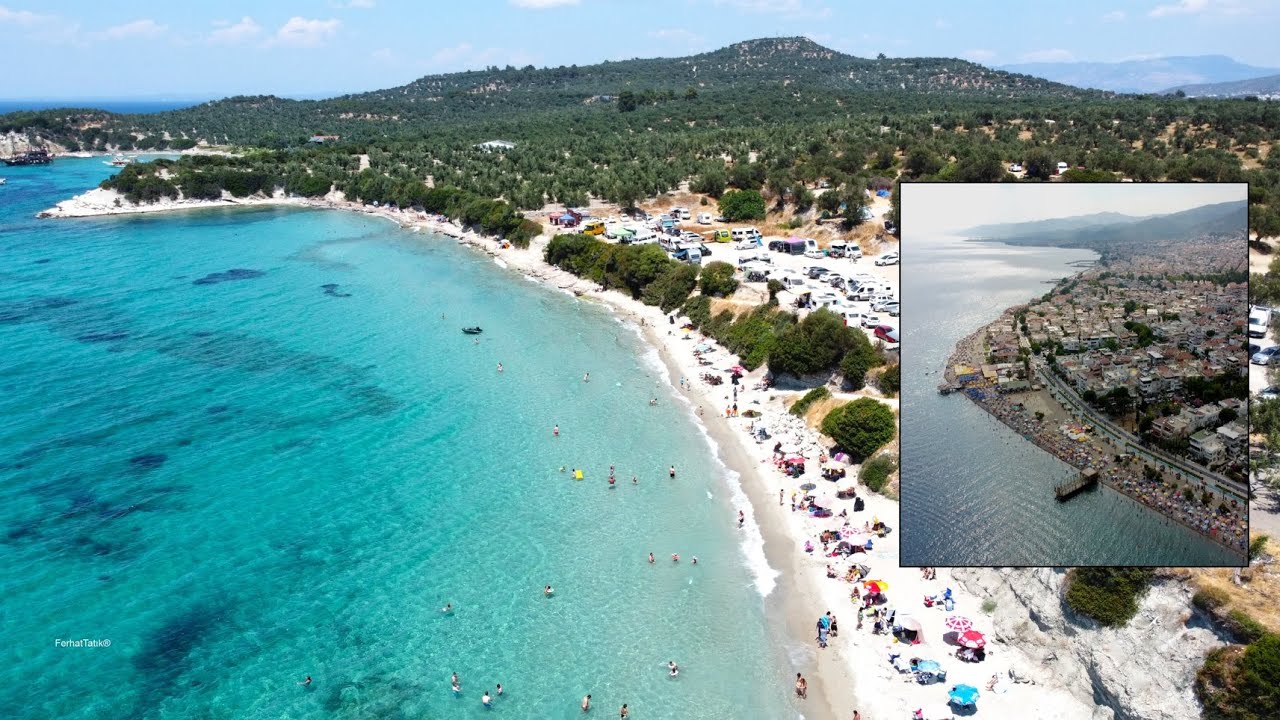 Altınoluk Drone &Ccedil;ekim | Pissa Koyu | Burnumuzun Dibindeki Adalar Seri3 | Midilli | Lesvos #altınoluk