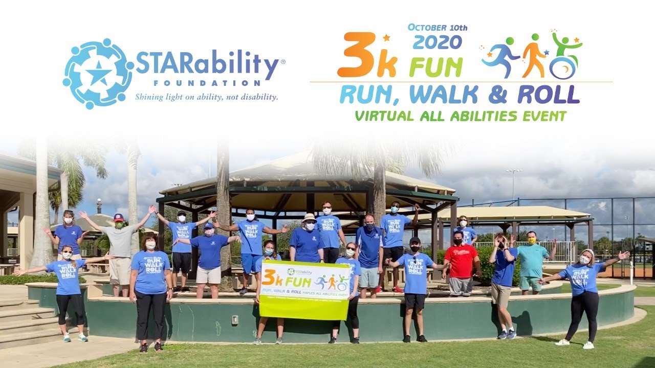 3K Fun Run, Walk & Roll Thank You Video from STARability Staff