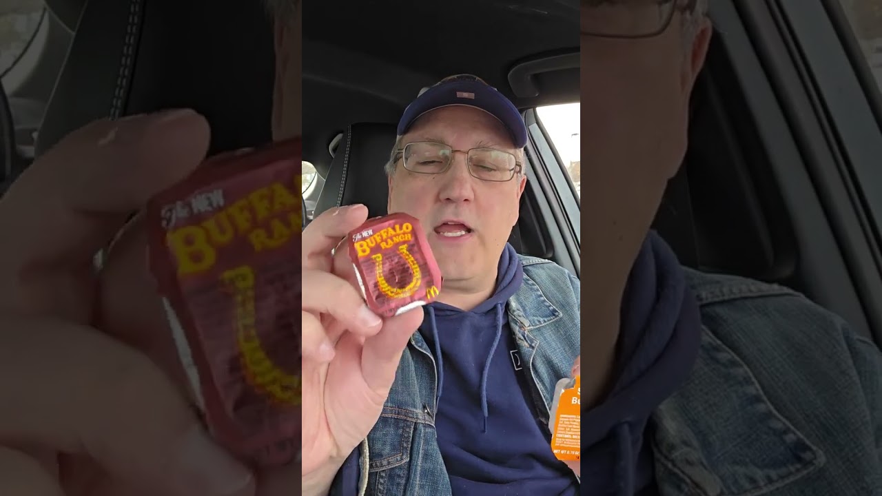 Сравнение острого соуса «Баффало» и соуса «Баффало Ранч» в McDonald's: обзор набора куриных нагге...