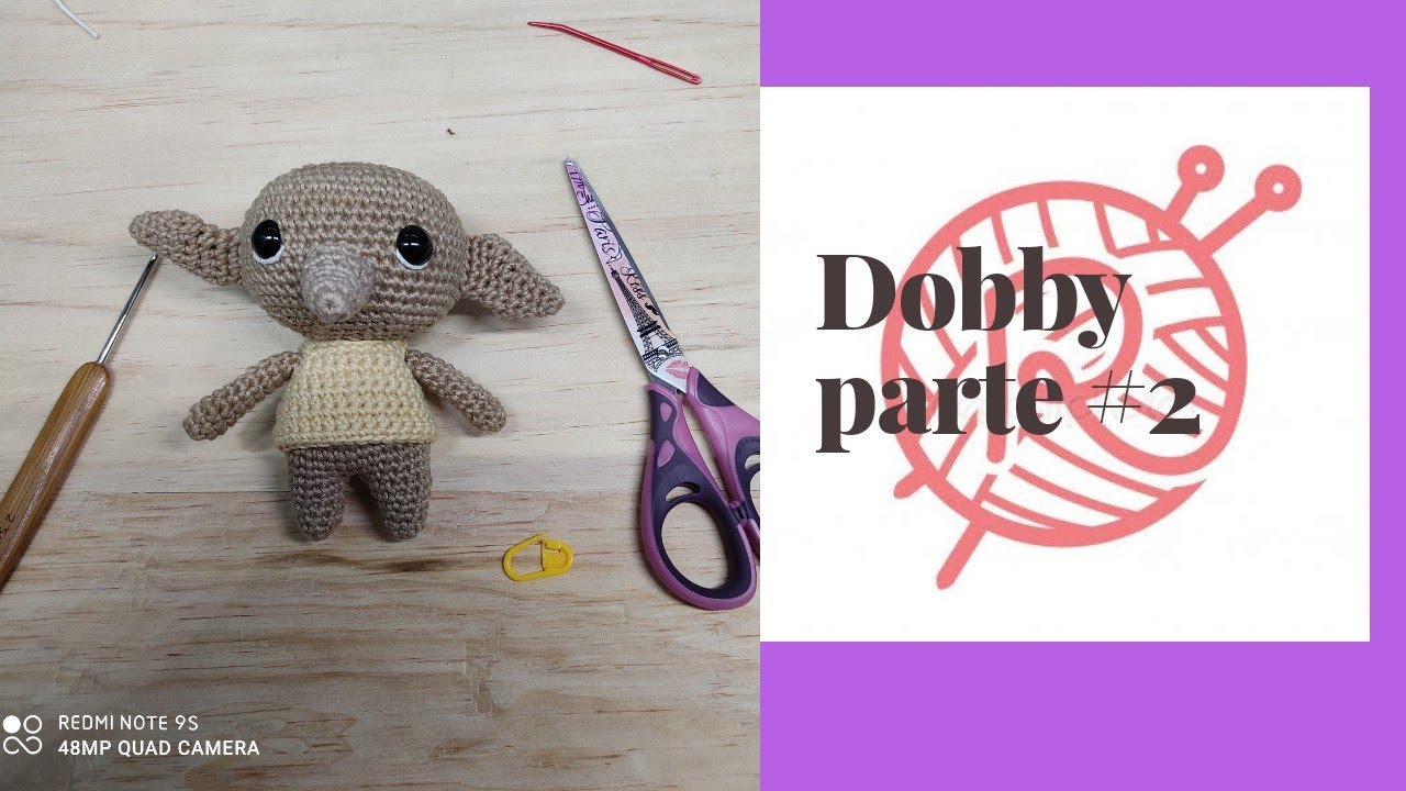 DOBBY AMIGURUMI / parte 2 /Los Amigurumis De Roolexitho
