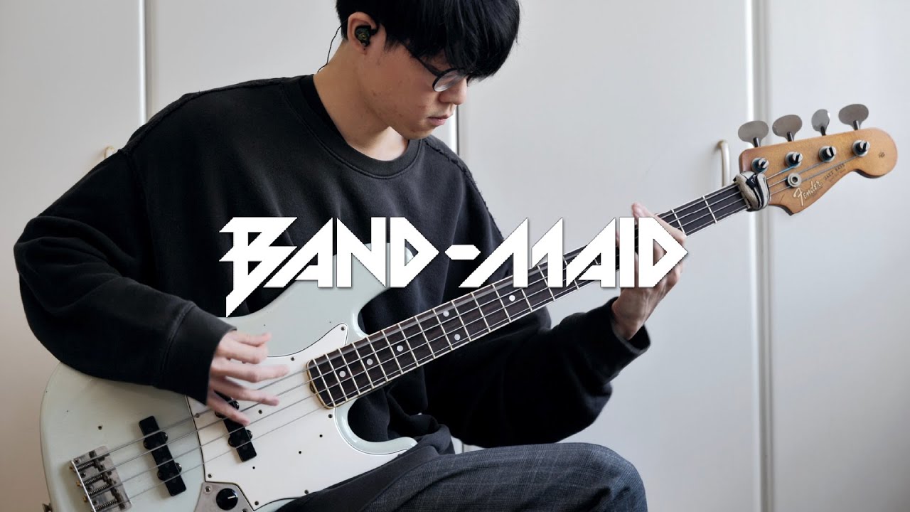 BAND-MAID - I can't live without you | Bass Cover ベース弾いてみた