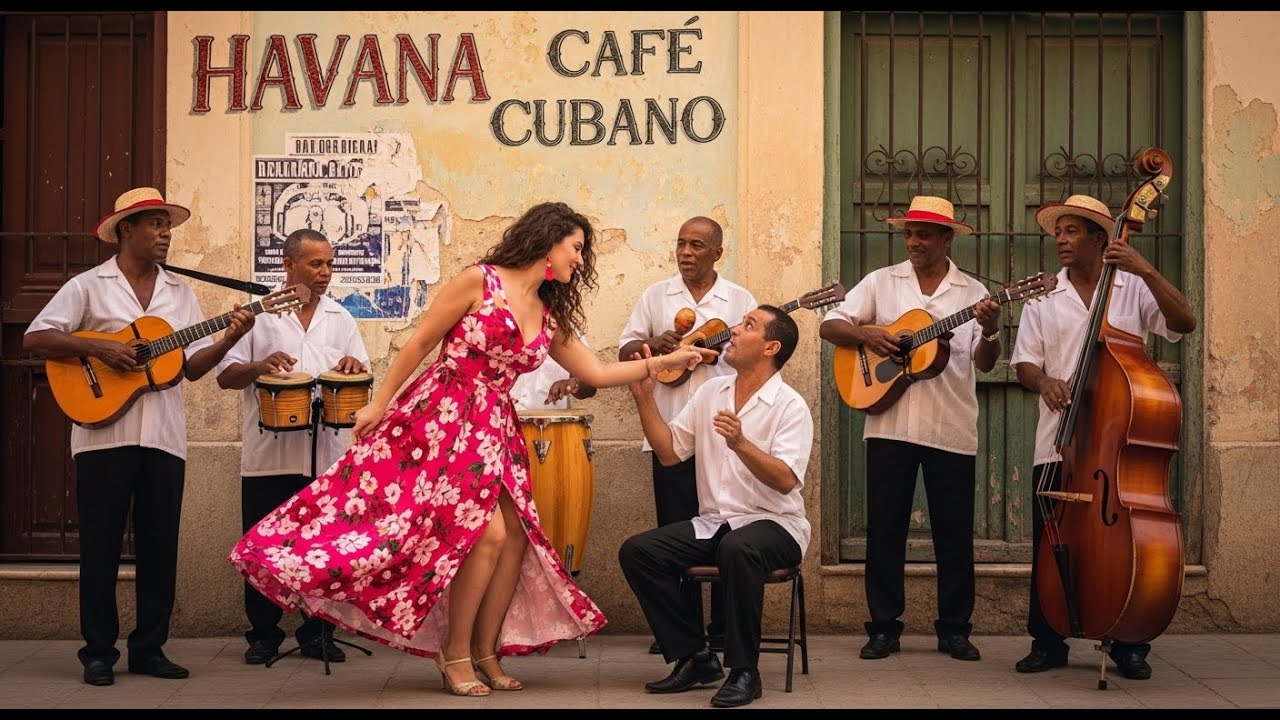 Café Cubano Music 🎷: Old Havana Charm & Vintage Café Jazz Flow • mix44
