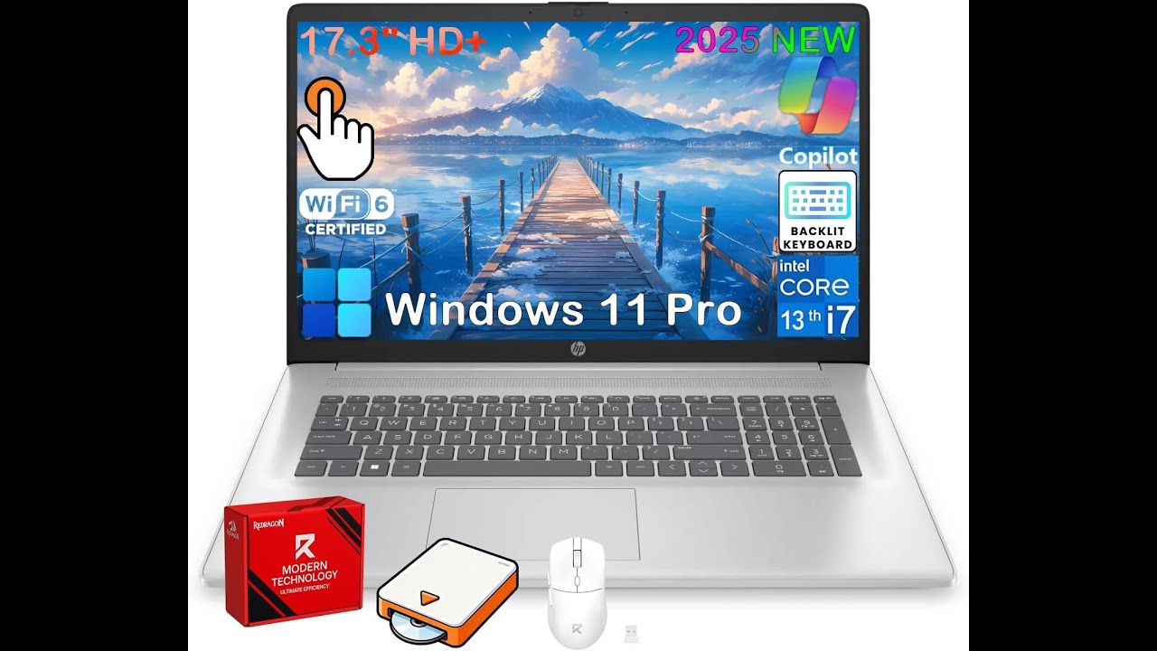 HP 17″ Touchscreen Laptop Review | Intel i7-1355U, 32GB RAM, Business Beast?