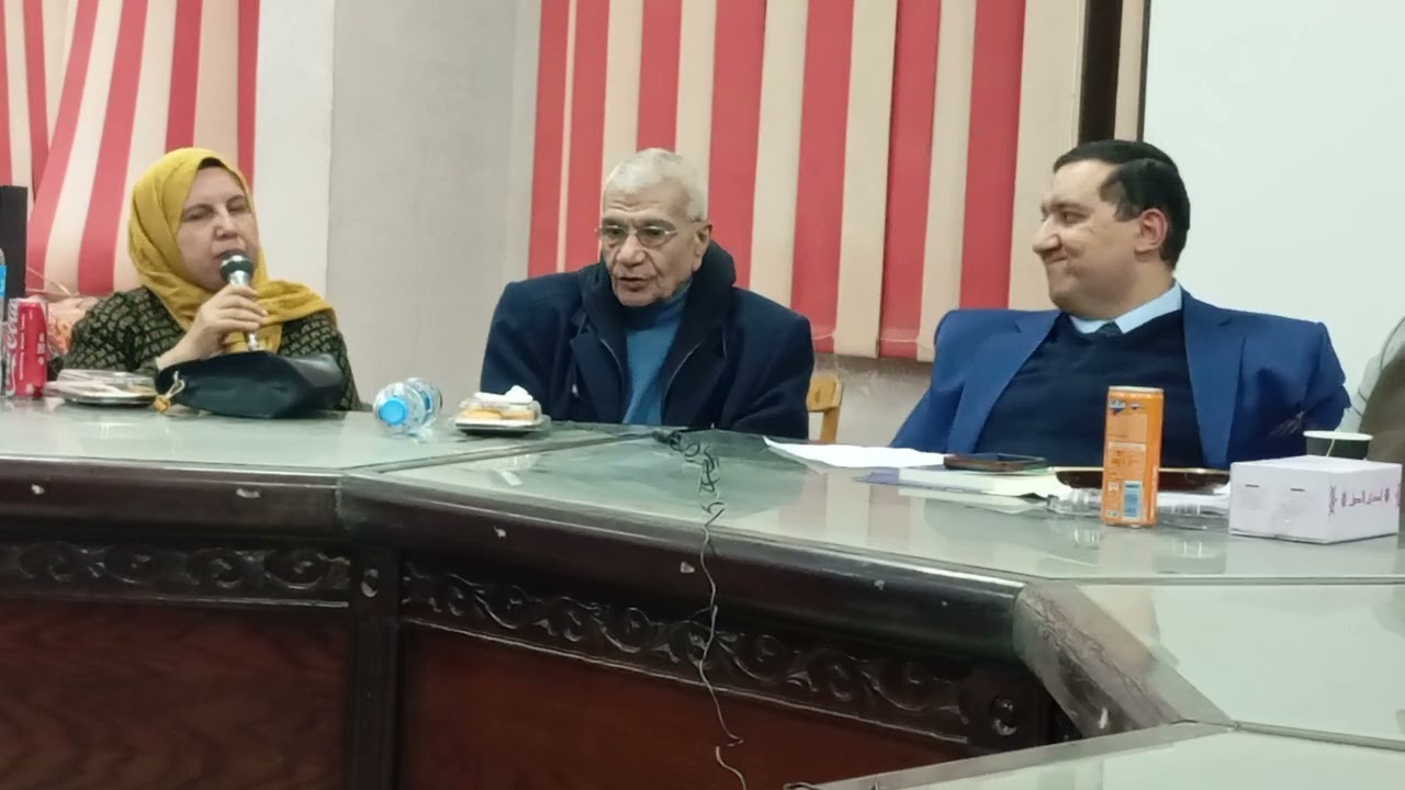 مداخلة ا. عهدي عطية بخصوص رواية حفرة المساخيط 