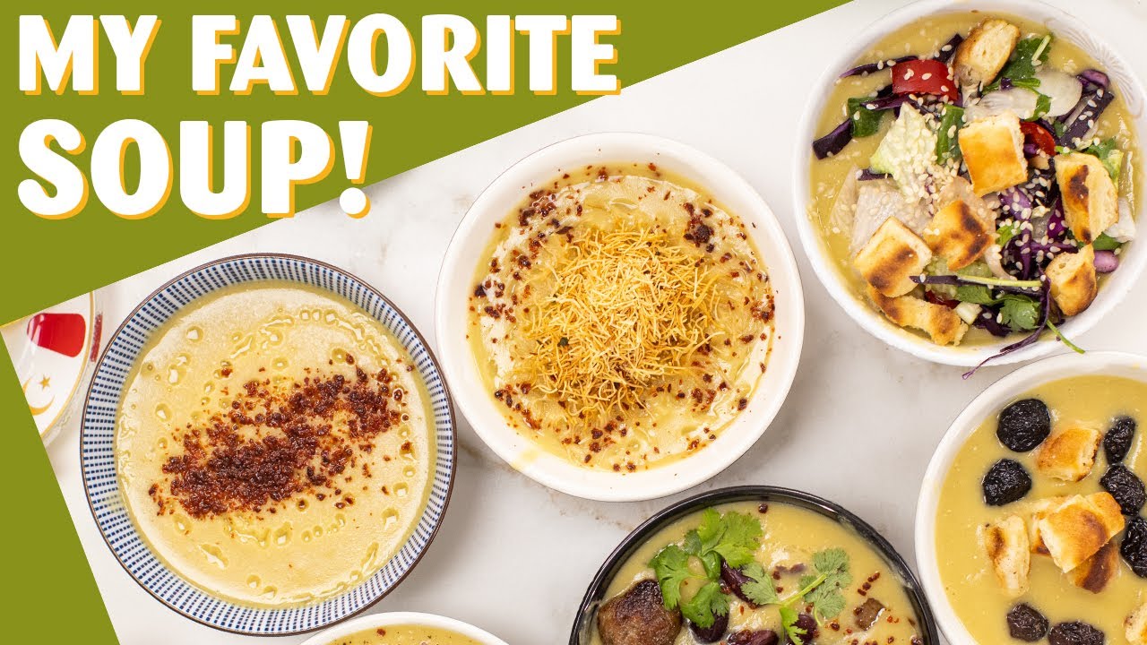 The Soup Will SAVE THE WORLD! 🍵 Lentil Soup Recipe with a Variety of DELICIOUS Toppings!