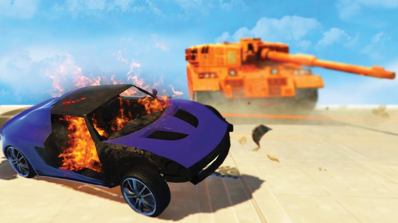 INSANE NEW GTA ONLINE GAME MODE! TANKS, TRON BIKES & MORE! (GTA 5 Funny Moments)