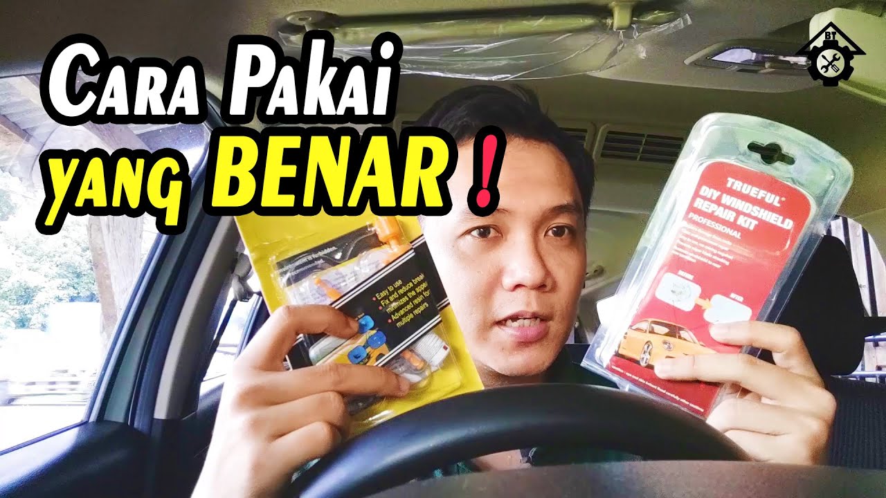 Bongkar RAHASIA Memperbaiki Kaca Mobil Retak - Berhasil