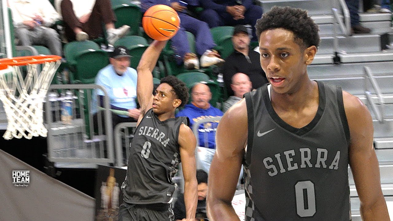 Brandon McCoy Jr and Sierra Canyon vs Barlow at the Les Schwab Invitational