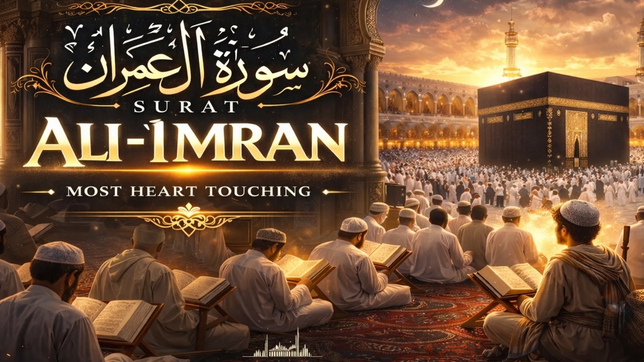 Surah Al-Imran سورة آل عمران | Powerful Quran Recitation for Peace Blessings  Heart Touching Tilawah