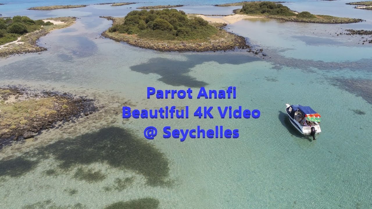 Parrot Anafi Beautiful 4K Video @ Seychelles