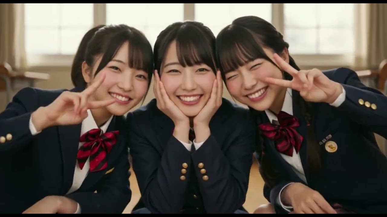 キミにチューニング｜AI美少女たちが踊る青春リールMV  Suno×Kling×Whisk×Sora