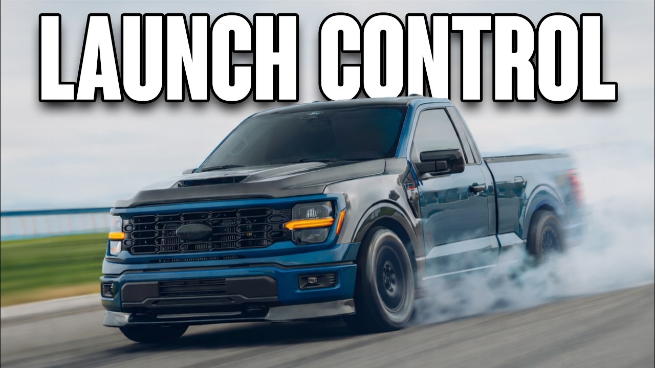 Я наконец-то запустил свой 1500-сильный Ford F150 с двойным турбонаддувом (готовый к гонкам)!