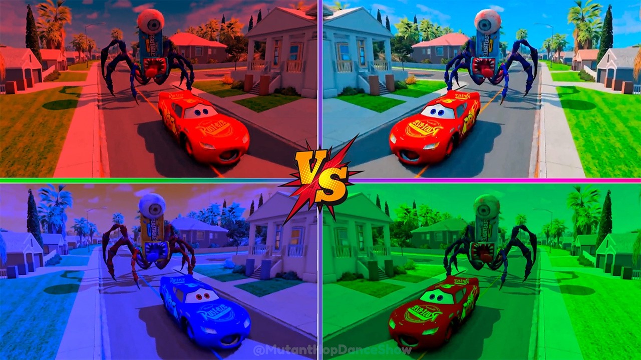 Lightning McQueen Eater Coffin Dance Song COVER #131 #LightningMcQueen #DisneyCars #CoffinDance