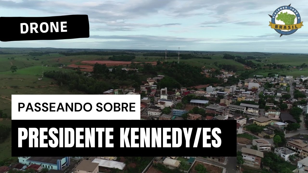 Presidente Kennedy/ES - Drone - Viajando Todo o Brasil