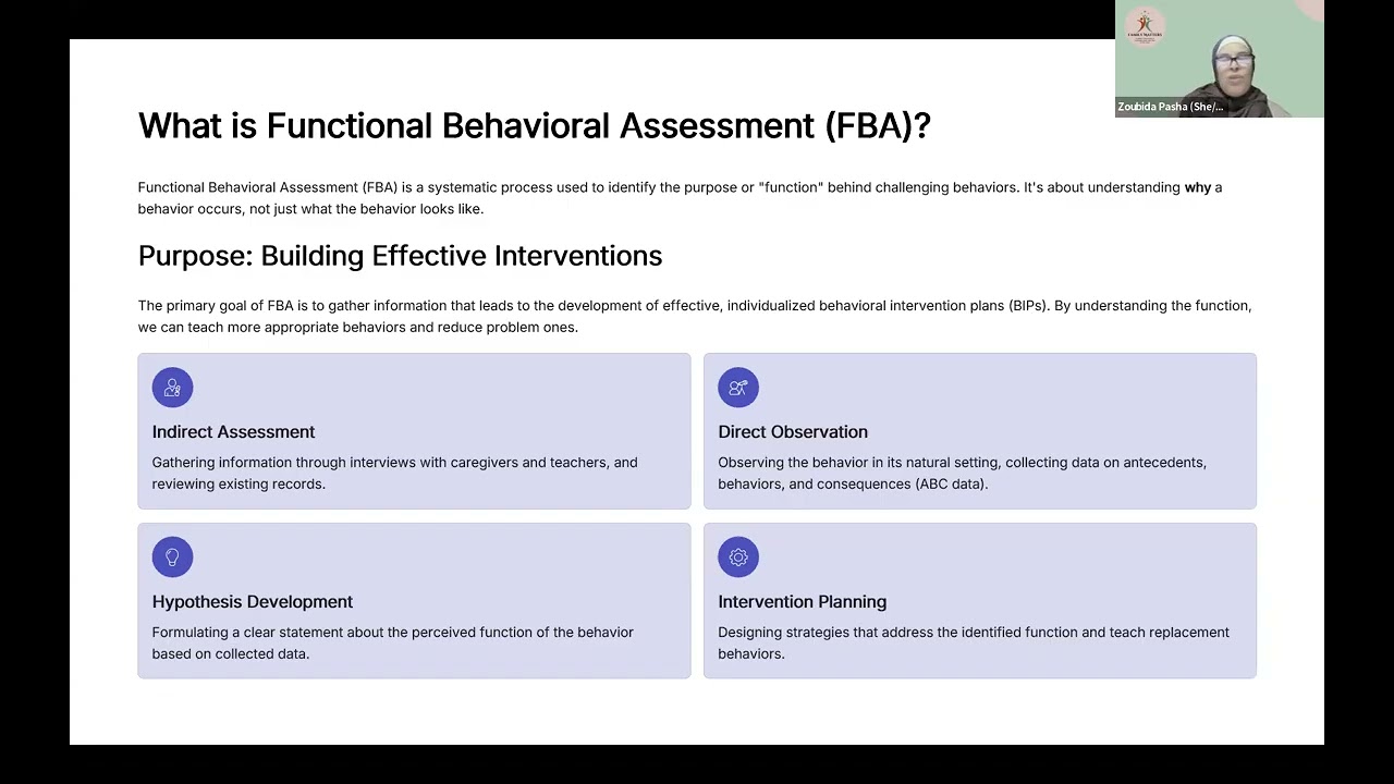 Understanding Functional Behavior Assessments & Behavior Intervention Plans