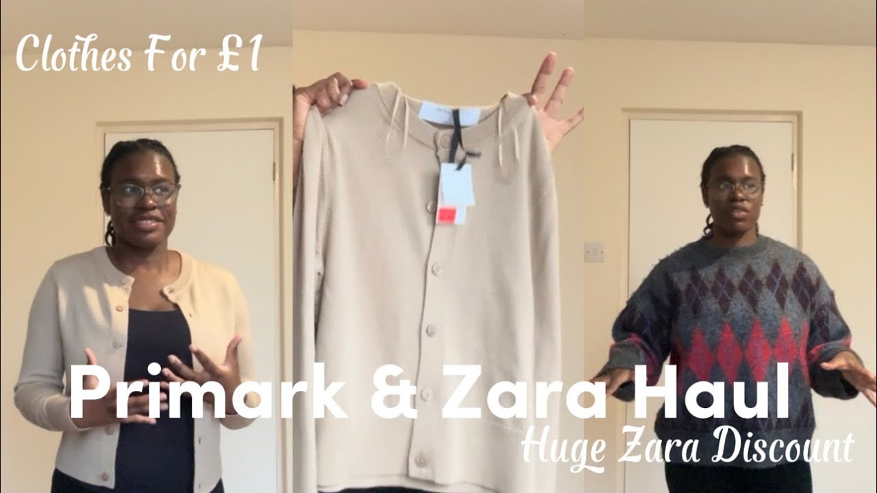 Primark and Zara Haul | Clothes for £1?! Huge Zara Discount