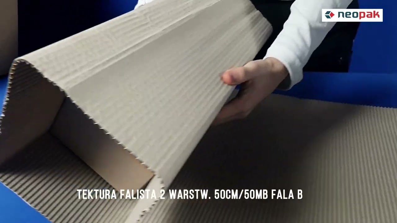 TEKTURA FALISTA 2 WARSTW  50cm 50mb fala b