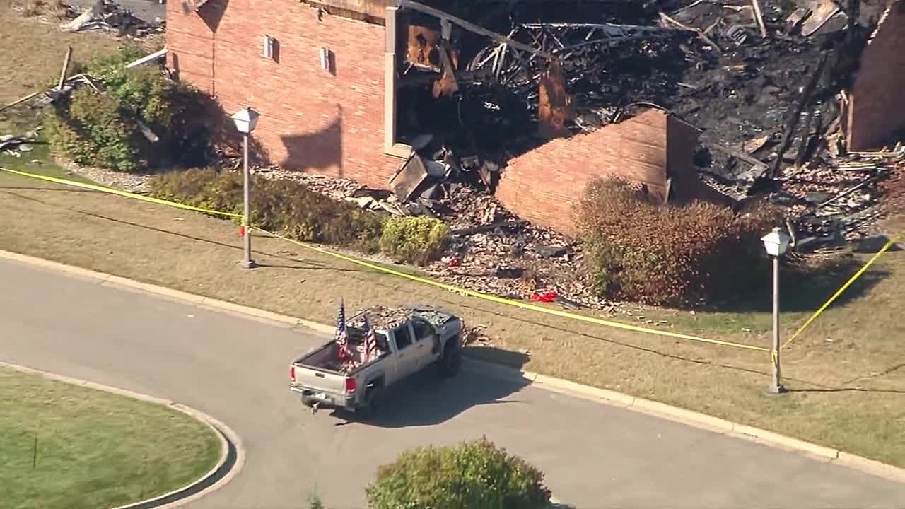 Chopper 7 video shows aftermath of deadly Grand Blanc Township church attack