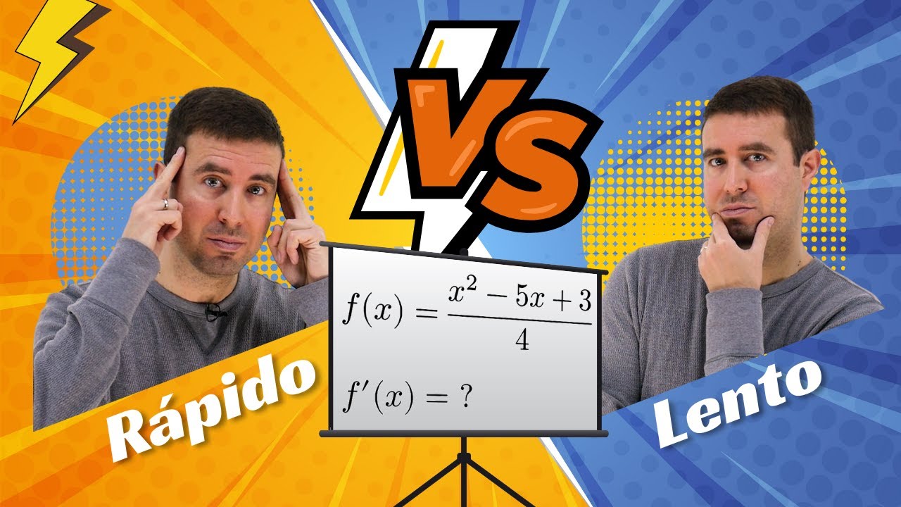 ⏱️ ¿Cómo calcularías la Derivada de este Cociente?