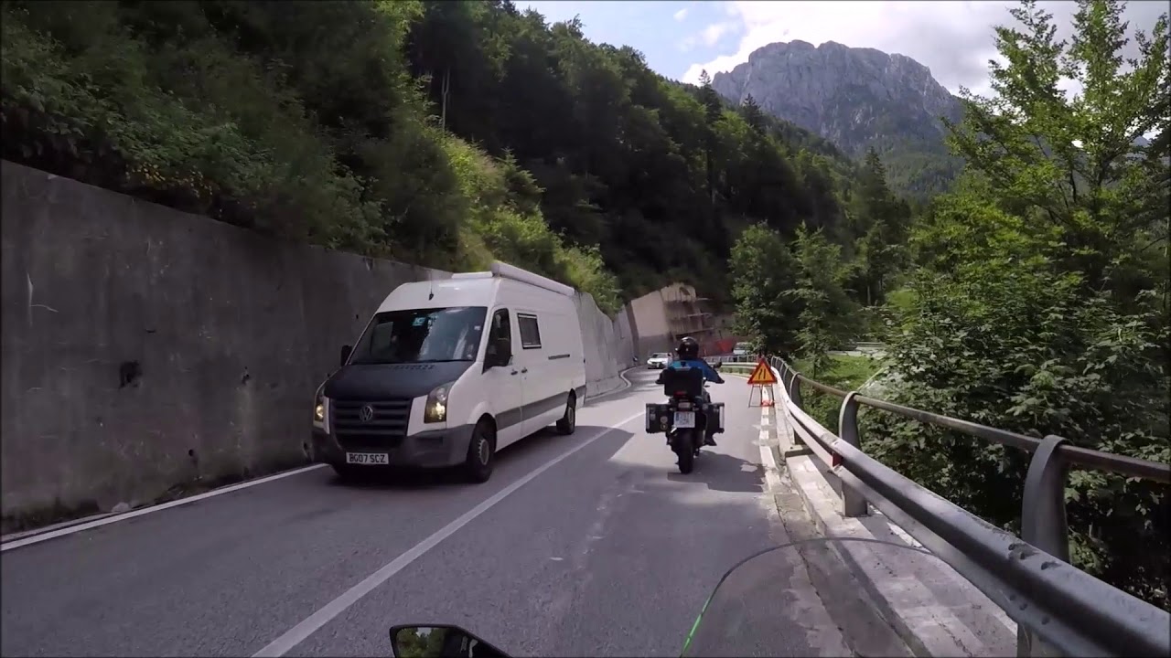 Alpes julianos en moto: Del Passo del Predil al Lago del Predil