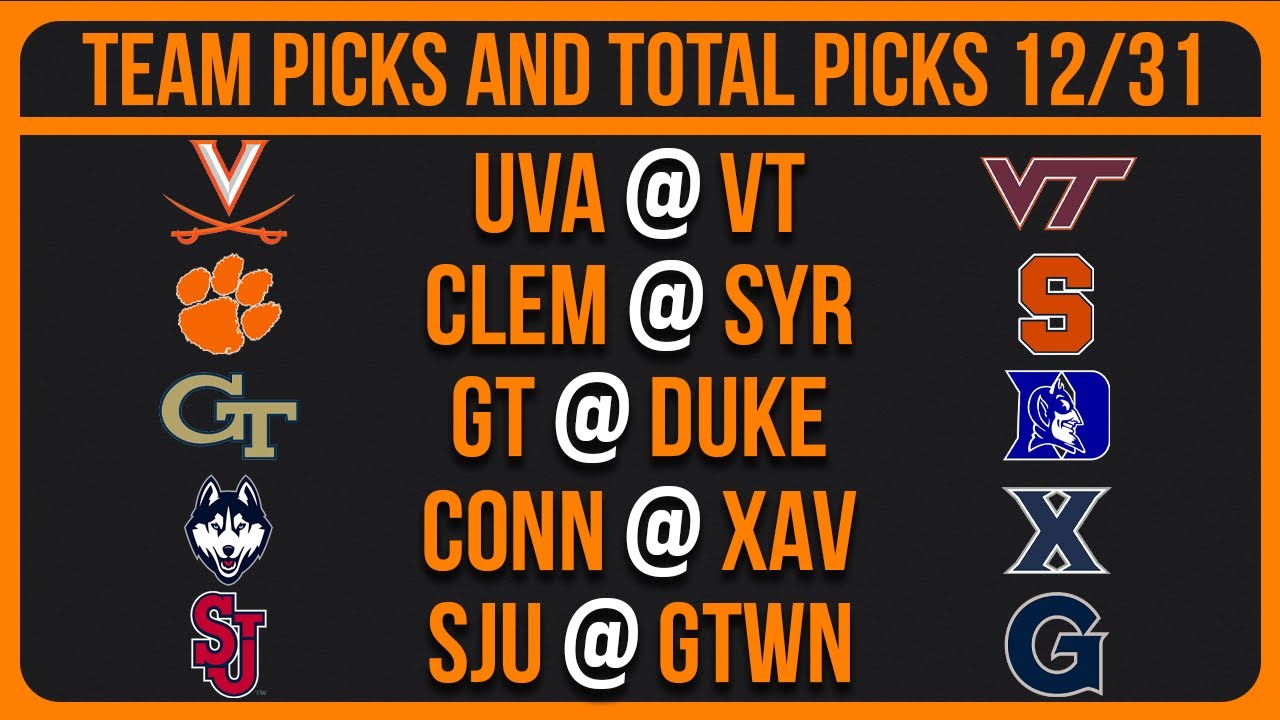 College Basketball Picks & Predictions Today 12/31/25 | NCAAB Picks Today