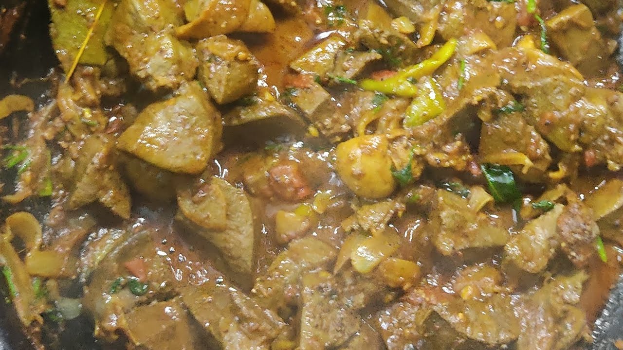 మటన్ లివర్ ప్రయ్ మిరియాలపొడి వేసి చేసెను#Pepper Mutton liver fry#Goldykitchen.magicworld