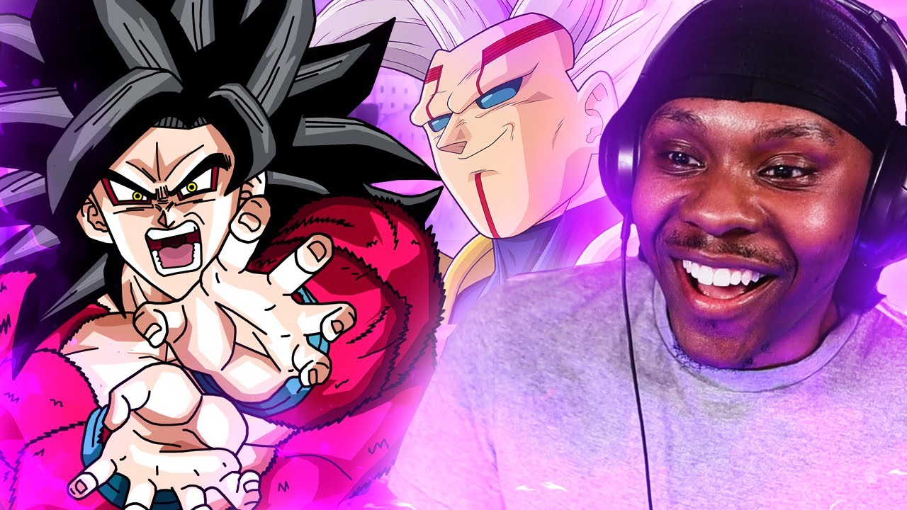 Реакция нефаната Dragon Ball на трансформацию Гоку в Супер Сайяна 4! Реакция на Dragon Ball GT