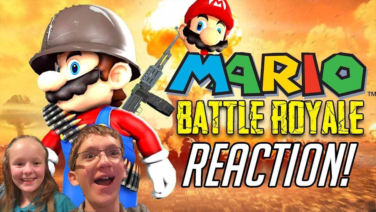 SMG4 Mario Battle Royale REACTION