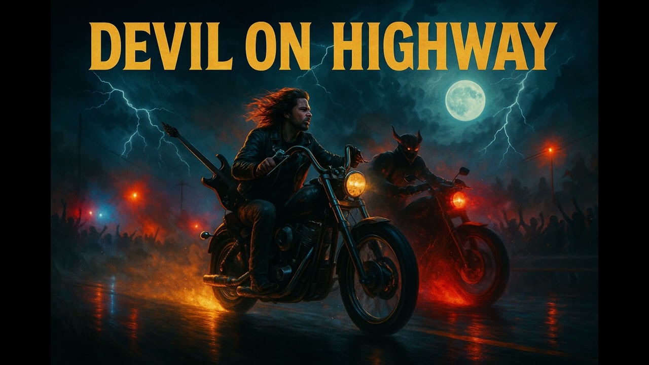 Devil on a Highway - AI-Created Hard Rock Blues Rock Anthem