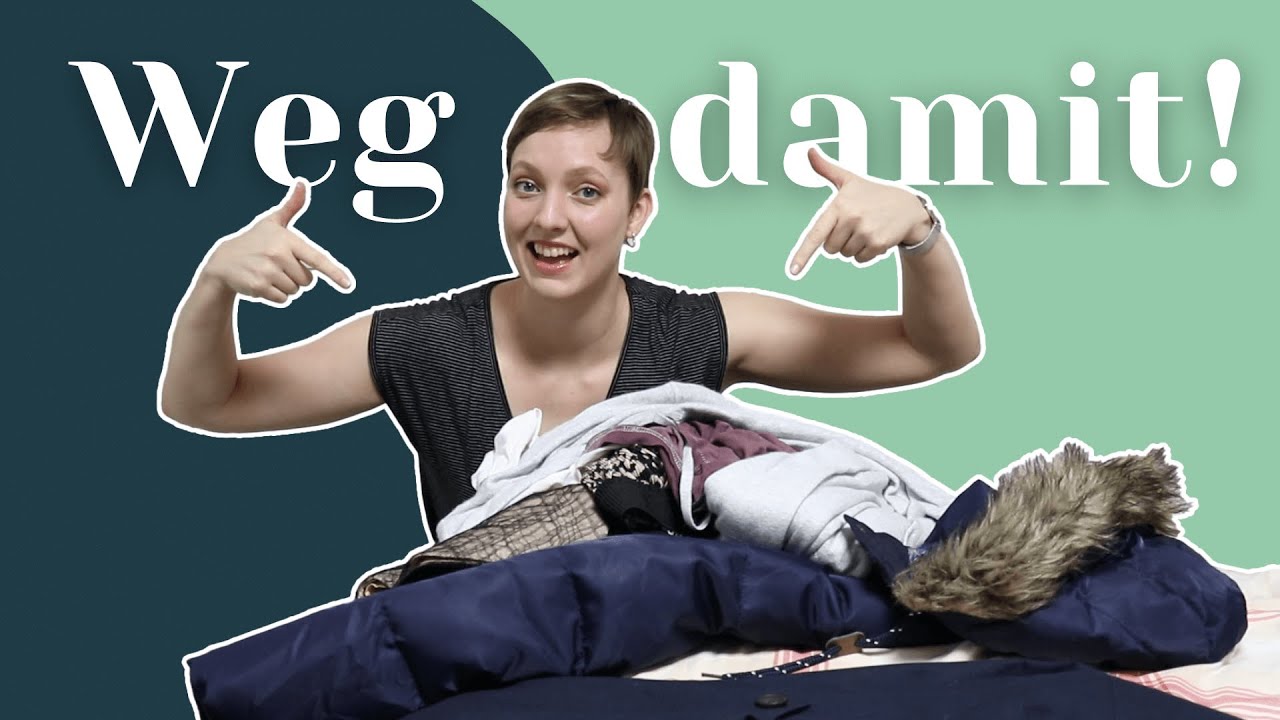 40 Dinge, die du JETZT aus deinem Kleiderschrank ausmisten kannst 🚮