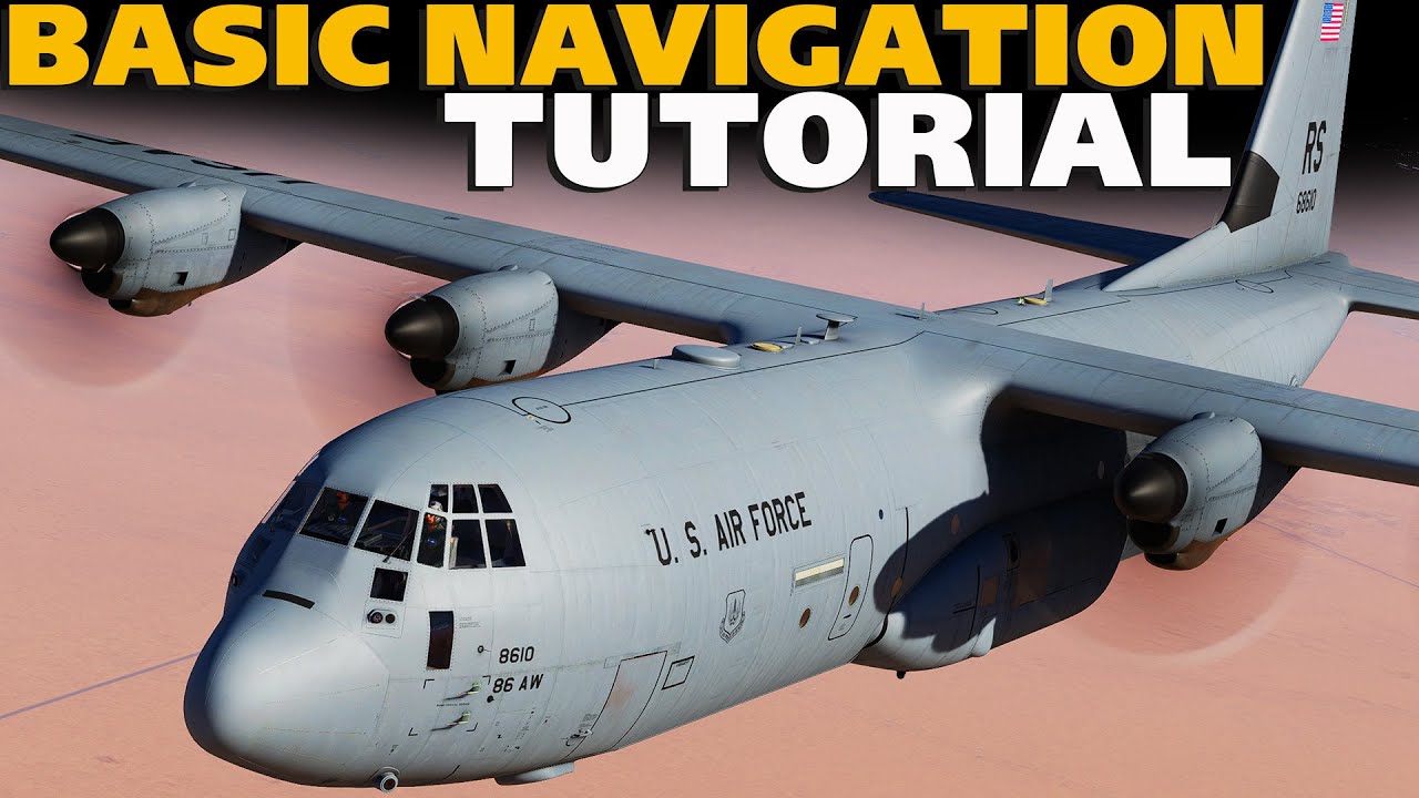 DCS C-130J Hercules | SIMPLIFIED Navigation & Autopilot Tutorial!