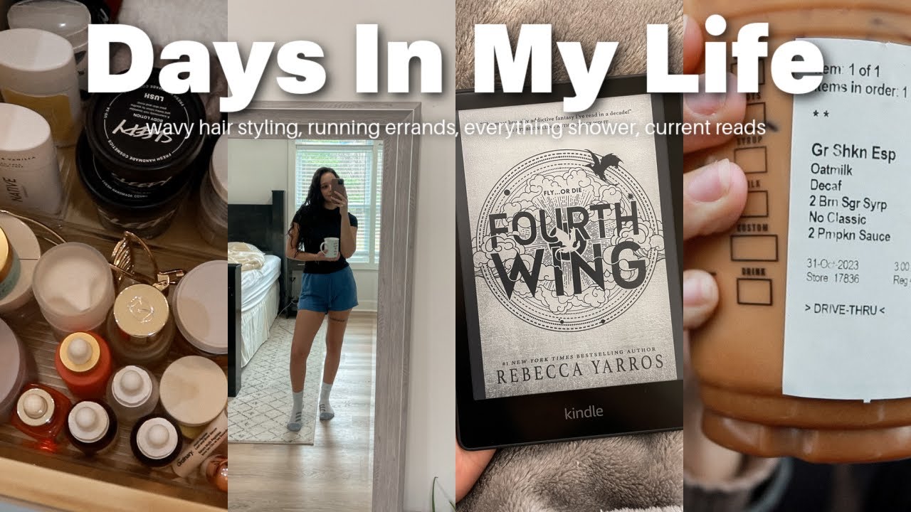 VLOG: everything shower routine, run errands with me, wavy hair styling, target haul & more!