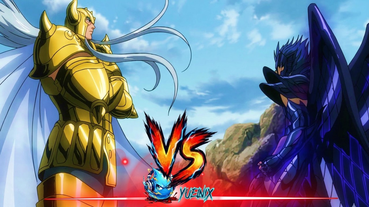 🐂🎵Aldebaran de Tauro VS Kagaho de Bennu y Espectros ⚔️💫 // The Lost Canvas Saint Seiya // Yuel Nix