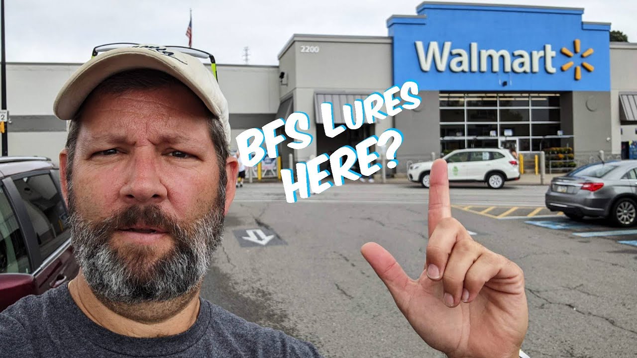 Budget BFS Fishing Lures at Walmart and the Tale of 3 SNAPS!