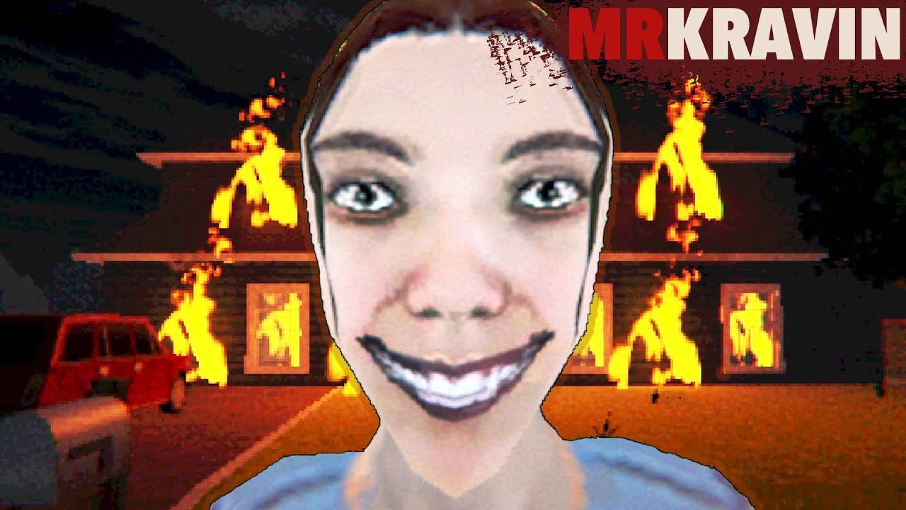 Моя спящая девушка — лунатическая девушка выходит из себя, полная инди-игра ужасов со всеми концо...