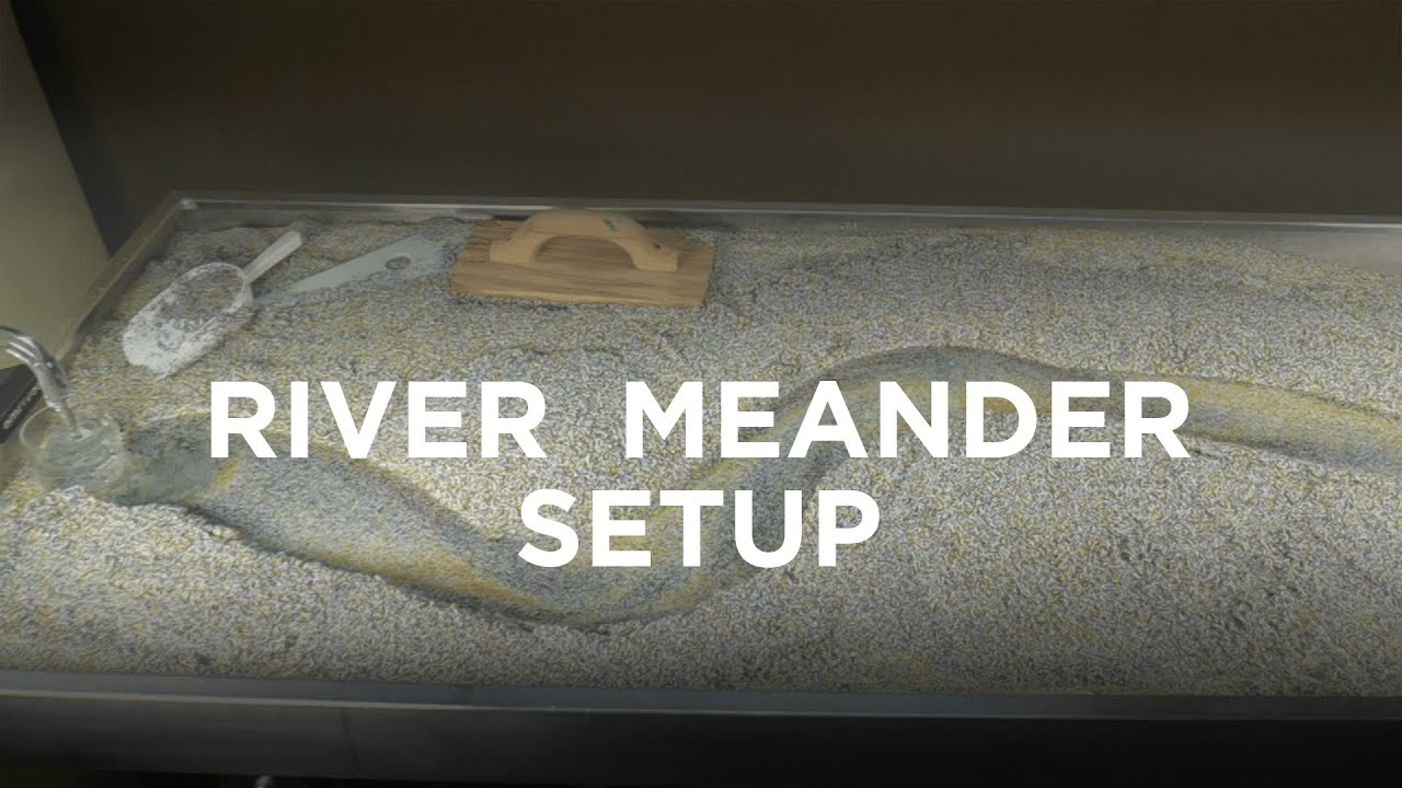 How to Set Up a Meander in Emriver Em2 Stream Table