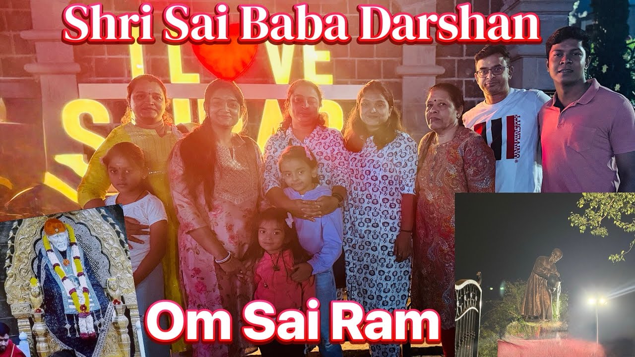 Om Sai Ram 🙏 | Beautiful Sai Baba Darshan from Shirdi #shirdi
