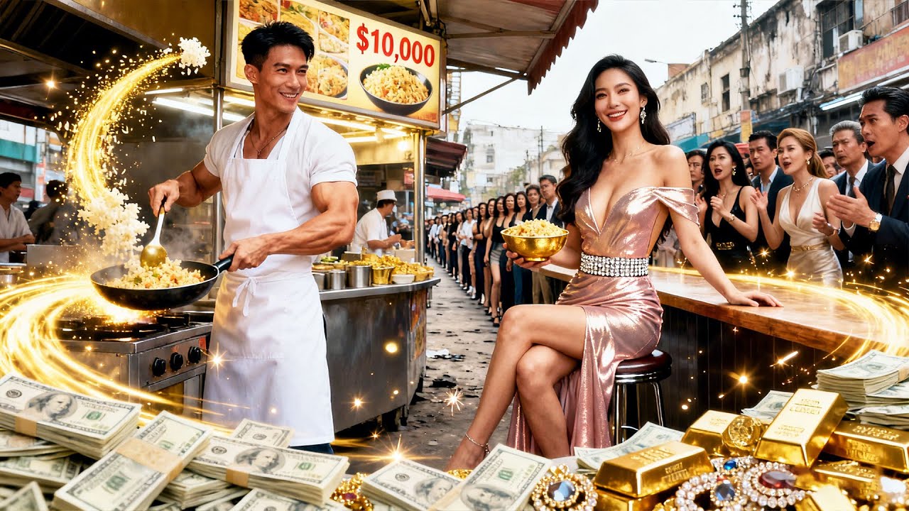 Mocked Street Fried Rice for $10,000 — Ordinary Guy Turns Billionaire Overnight!