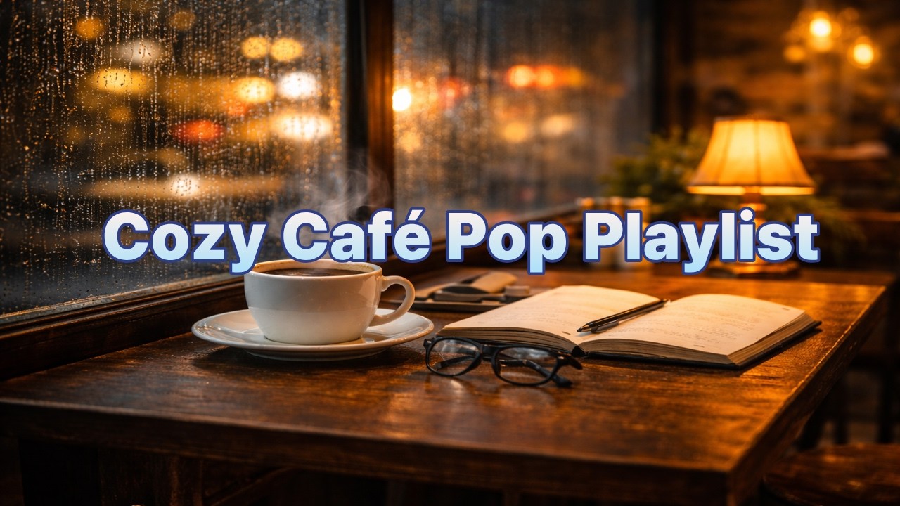 ☕ Cozy Café Pop Playlist | Rainy Coffee Shop Music for Study & Relax