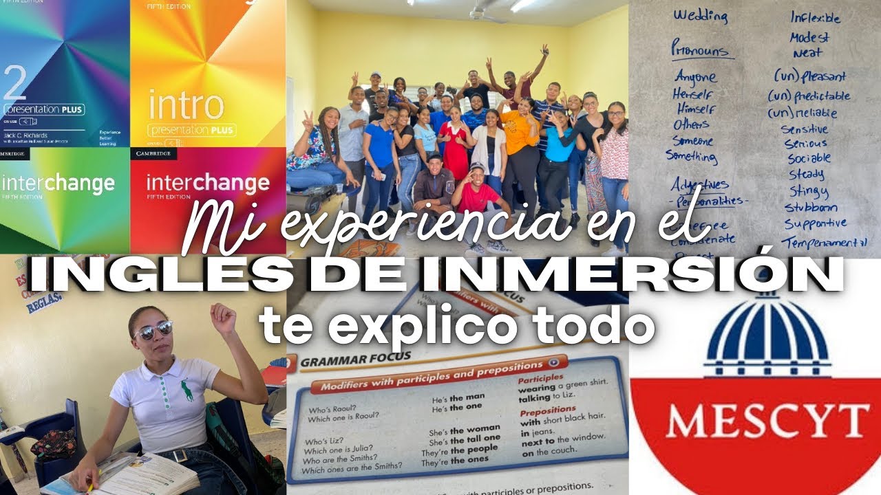 Ingles de inmersión 📝📚, te explico todo lo relacionado a el y mi experiencia 🎓 / Libros y tips 📒