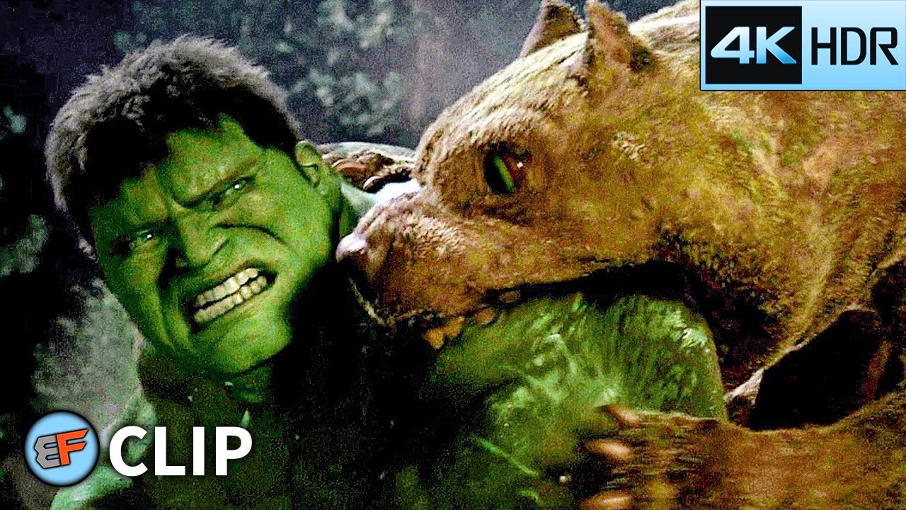 Hulk vs Hulk Dogs - Hulk Smash Scene | Hulk (2003) 4K HDR Movie Clip