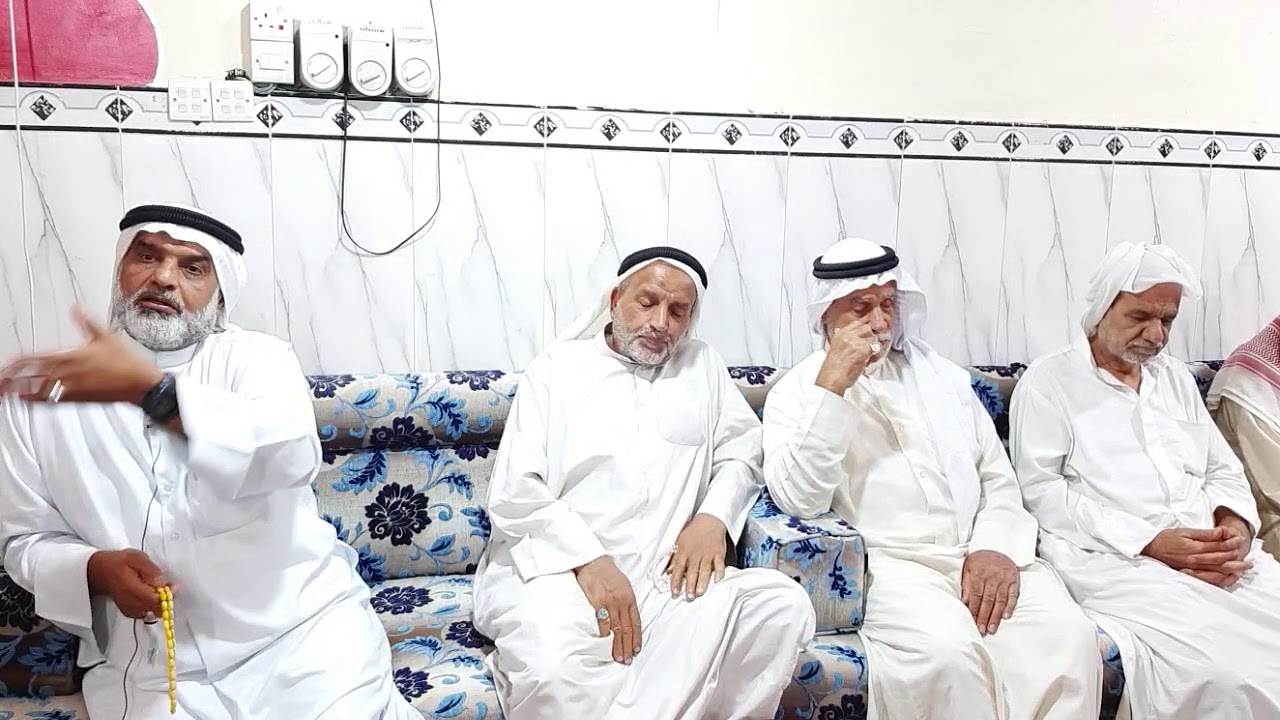 تراث اهل زبير .لقاء مع الأخوه الإحسائيه في زبيرمن ديوانية فاضل العيسى ابو طه .تعليق محمد العليان
