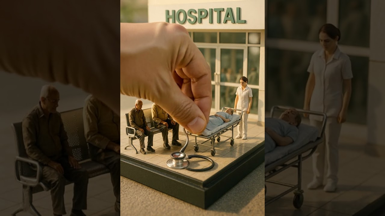 Hospital Diorama Scene 