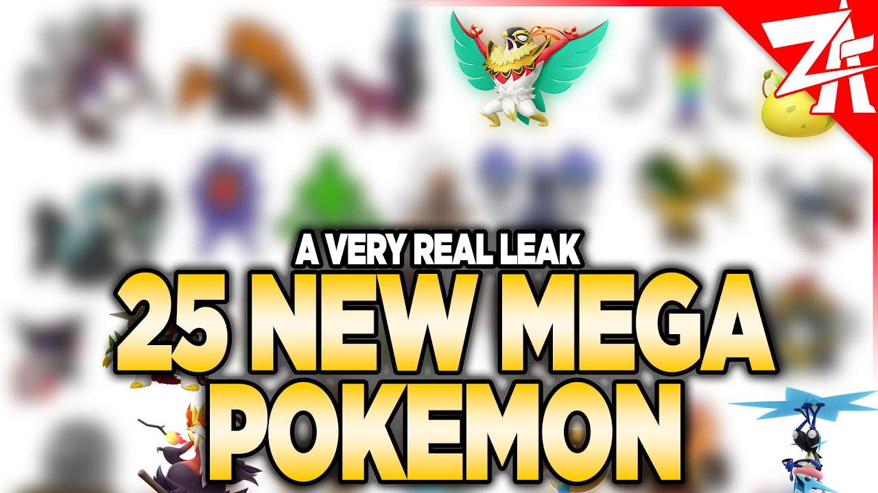 THESE 25 Pokemon Get a New Mega Evolution?