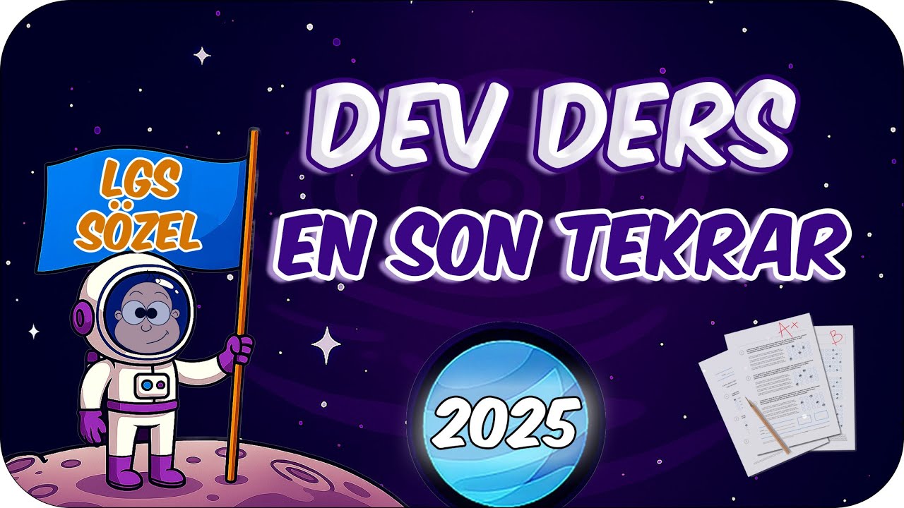 Dünyanın En Verimli Ders CANLI Yayını🔴 2025 LGS SÖZEL Tekrarı #2025LGS